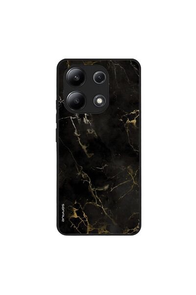 OEM Θήκη Sonique Marble Series για Xiaomi Redmi Note 13 4G Μαύρο 01