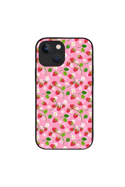 OEM Θήκη Sonique Fruit Series για Apple iPhone 13 Mini Φράουλα