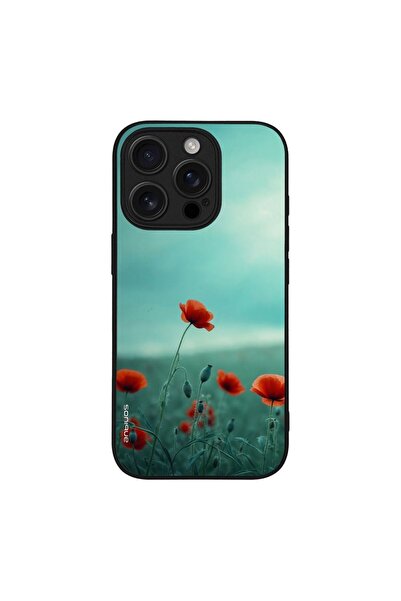 OEM Θήκη Sonique Sunset in Eden Series για Apple iPhone 16 Pro Scarlet Poppy