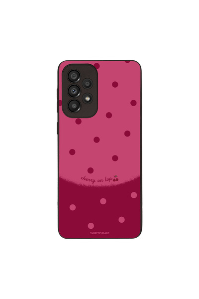 OEM Θήκη Sonique Delulu Polka Era Series για Samsung Galaxy A33 5G Top Cherry