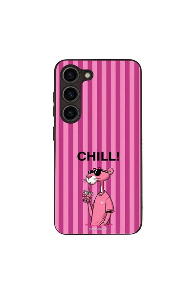 OEM Θήκη Sonique Σειράς Stripe Stories για Samsung Galaxy S23 Chill Panther
