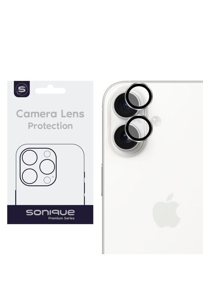 OEM Προστασία Κάμερας Sonique Lens Pro Apple iPhone 16 / iPhone 16 Plus Ασημί
