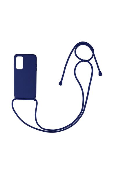 OEM Θήκη Σιλικόνης με Κορδόνι CarryHang Sonique Xiaomi Redmi Note 10 Pro Μπλε...