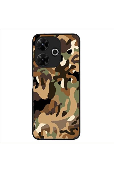 OEM Θήκη Sonique Camouflage Army Series για Xiaomi Redmi 13 4G / Poco M6 4G Καφέ