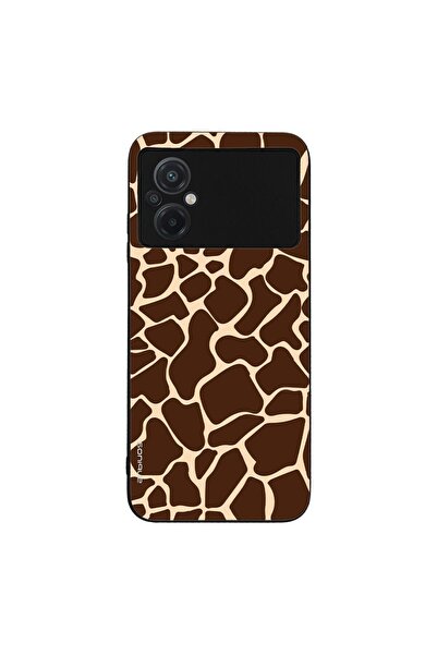 OEM Θήκη Sonique Animal Print Series για Xiaomi Poco M5 Giraffe 01