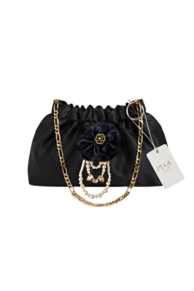 pegu baby collection Black Satin Royale Series Handmade Custom Design Drawstr...