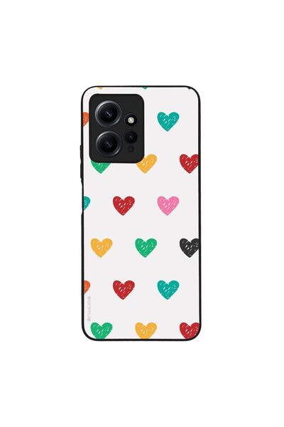 OEM Θήκη Sonique Heart Series για Xiaomi Redmi Note 12 4G Λευκό 02