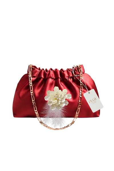 pegu baby collection ΚΟΚΚΙΝΗ ΣΑΤΕΝ ΡΟΪΑΛ ΣΕΙΡΑ ΧΕΙΡΟΠΟΙΗΤΩΝ ΤΣΑΝΤΩΝ ΕΙΔΙΚΗΣ Σ...