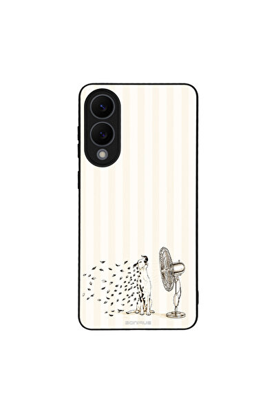 OEM Θήκη Sonique Σειράς Stripe Stories για Samsung Galaxy S25 Edge Cool Dog