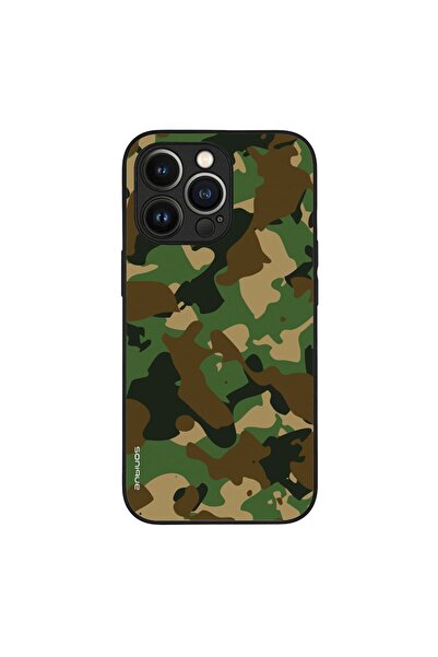 OEM Θήκη Sonique Camouflage Army Series για Apple iPhone 13 Pro Πράσινο
