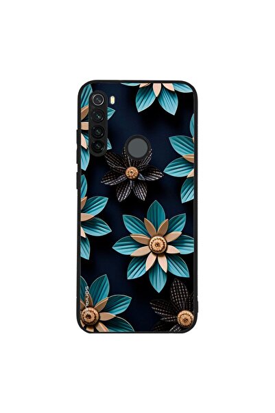 OEM Θήκη Sonique 3D Flower Series για Xiaomi Redmi Note 8T Γαλάζιο