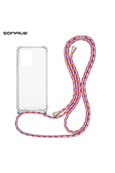 OEM Θήκη Σιλικόνης με Κορδόνι Sonique Armor Clear Xiaomi Redmi Note 12 5G / P...