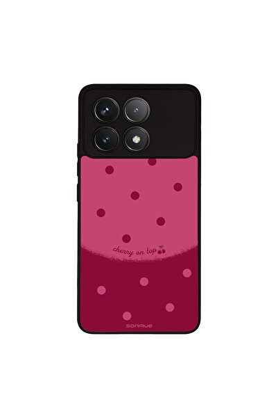 OEM Θήκη Sonique Delulu Polka Era Series για Xiaomi Poco F6 Pro 5G Top Cherry