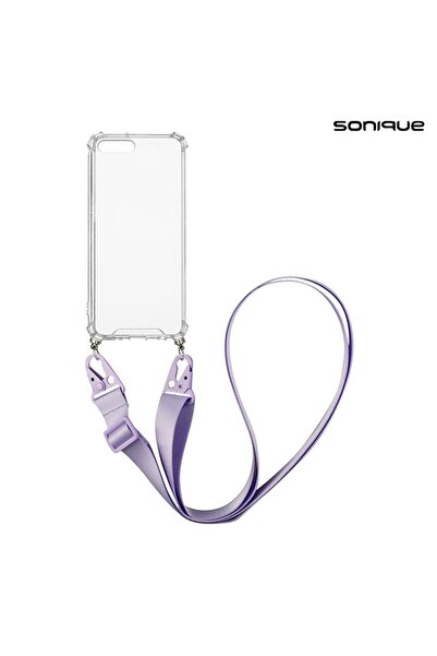 OEM Θήκη Σιλικόνης με Strap Sonique Armor Clear Apple iPhone 7 Plus / iPhone ...