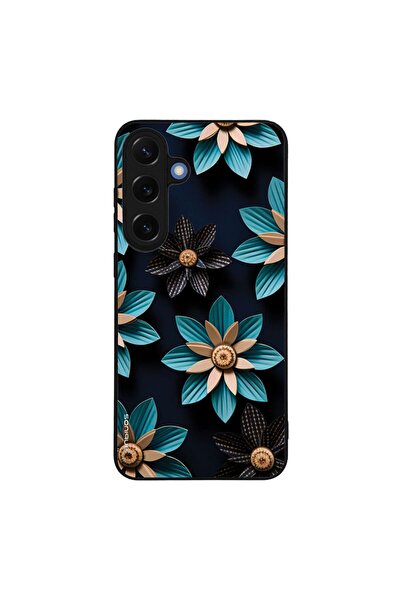 OEM Θήκη Sonique 3D Flower Series για Samsung Galaxy S25 Plus Γαλάζιο