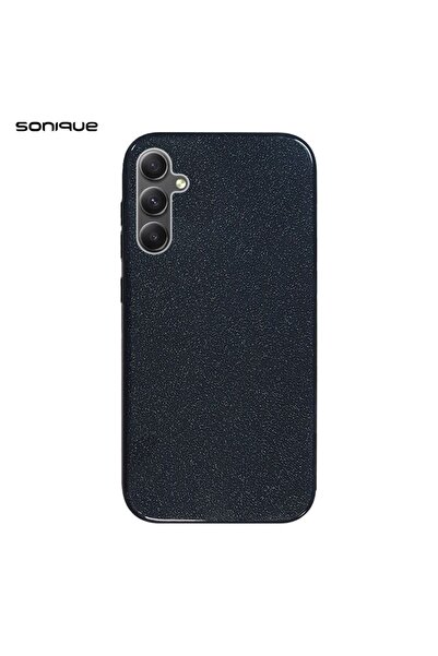 OEM Θήκη Σιλικόνης Sonique Shiny Samsung Galaxy A35 5G Μαύρο