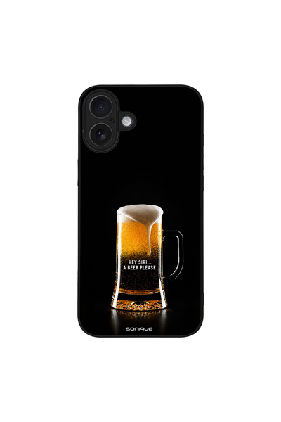 OEM Θήκη Sonique Men's Edition για Apple iPhone 16 Plus One Beer, Please