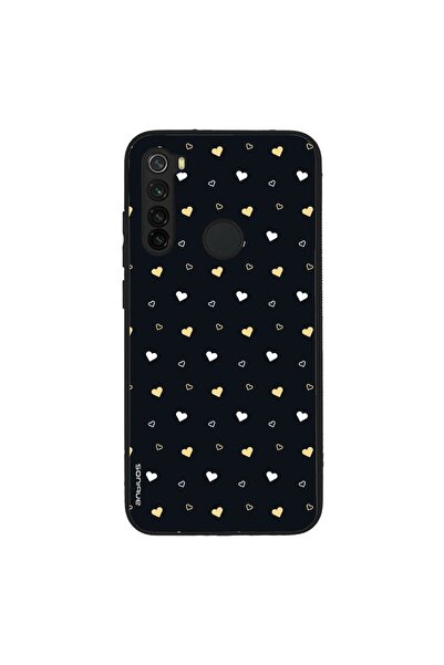 OEM Θήκη Sonique Heart Series για Xiaomi Redmi Note 8 / Redmi Note 8 2021 Μαύ...