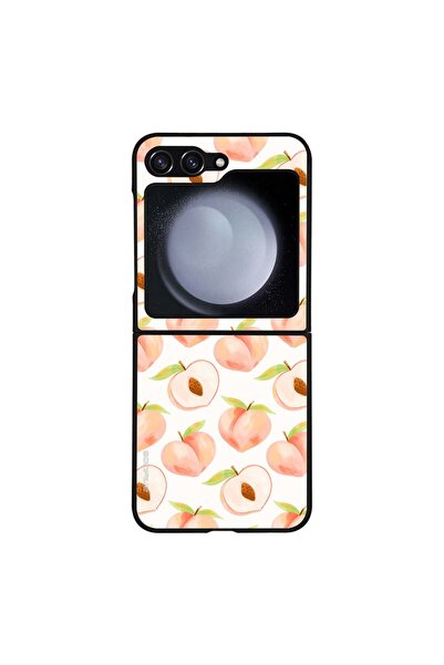 OEM Θήκη Sonique Fruit Series για Samsung Galaxy Z Flip 5 Ροδάκινο
