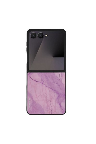 OEM Θήκη Sonique Marble Series για Samsung Galaxy Z Flip 7 Βιολετί