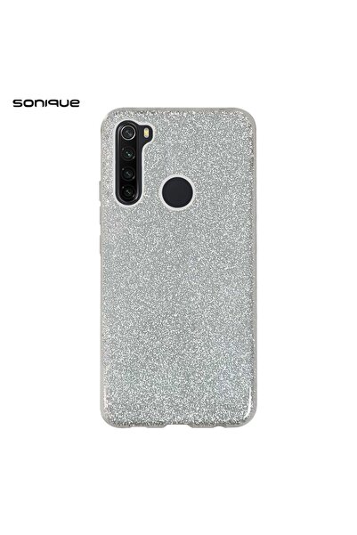 OEM Θήκη Σιλικόνης Sonique Shiny Xiaomi Redmi Note 8T Ασημί