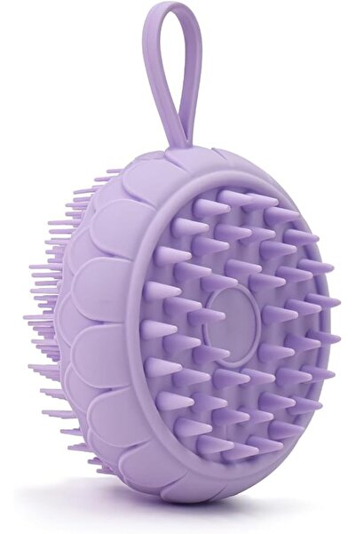L&Wen Silicone Body Cleaning Brush, Gentle Handheld Shower and Shampoo Brush,...