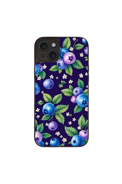 OEM Θήκη Sonique Fruit Series για Apple iPhone 15 Plus Μύρτιλο 01