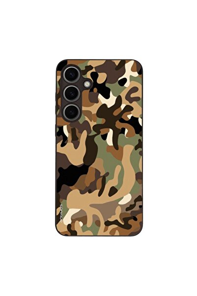 OEM Θήκη Sonique Σειρά Καμουφλάζ Στρατού για Samsung Galaxy S24 Plus Καφέ