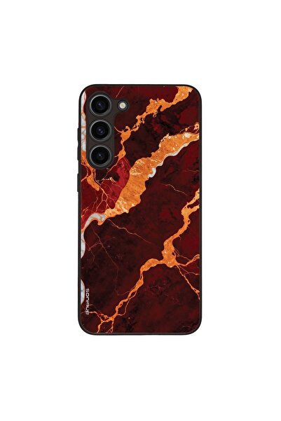 OEM Θήκη Sonique Marble Series για Samsung Galaxy S23 Plus Κόκκινο
