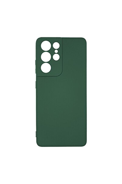 OEM Θήκη Σιλικόνης My Colors Sonique Samsung Galaxy S21 Ultra Πράσινο Σκούρο