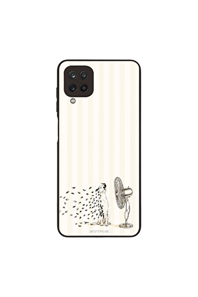 OEM Θήκη Sonique Σειράς Stripe Stories για Samsung Galaxy A12 Cool Dog