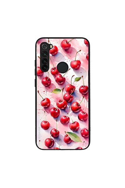 OEM Θήκη Sonique Fruit Series για Xiaomi Redmi Note 8 / Redmi Note 8 2021 Κεράσι