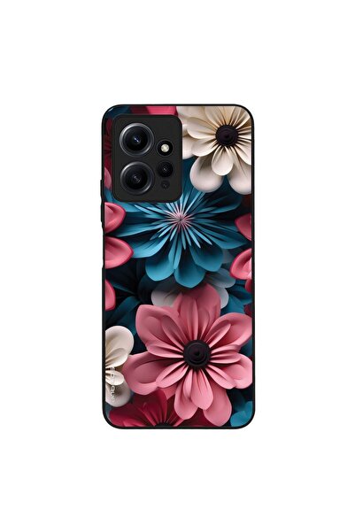 OEM Θήκη Sonique 3D Flower Series για Xiaomi Redmi Note 12 4G Ροζ 01