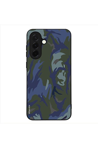 OEM Θήκη Sonique Camouflage Army Series για Samsung Galaxy A36 5G Μπλε 01
