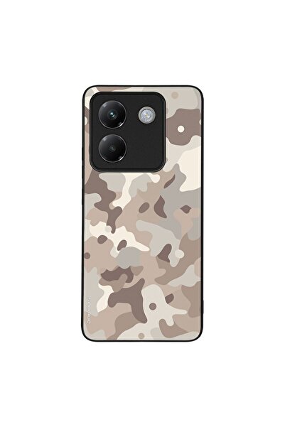 OEM Θήκη Sonique Camouflage Army Series για Xiaomi Poco M7 Pro 5G Μπεζ