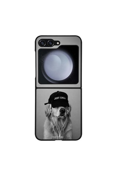 OEM Θήκη Sonique Men's Edition για Samsung Galaxy Z Flip 5 Just Chill Pup
