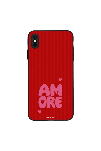 OEM Θήκη Sonique Σειράς Stripe Stories για Apple iPhone XS MAX Amore