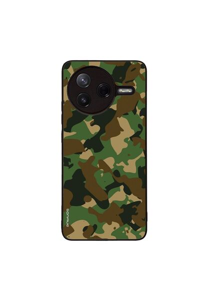 OEM Θήκη Sonique Camouflage Army Series για Xiaomi Poco F7 Pro 5G Πράσινο