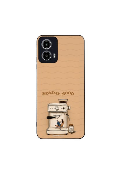 OEM Θήκη Sonique Stripe Stories Series για Motorola Moto G34 5G Monday Mood