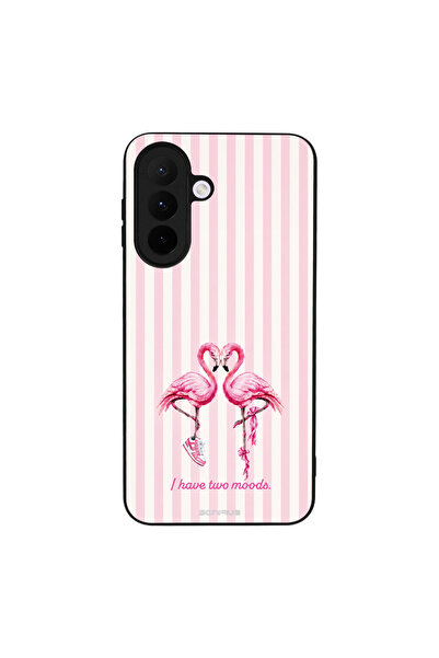 OEM Θήκη Sonique Stripe Stories Series για Samsung Galaxy A27 5G Φλαμίνγκο