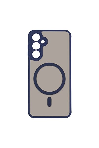 OEM Θήκη Magnetic MagMatte Lens Sonique Samsung Galaxy A35 5G Μπλε Σκούρο