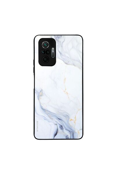 OEM Θήκη Sonique Marble Series για Xiaomi Redmi Note 10 Pro Λευκό 02