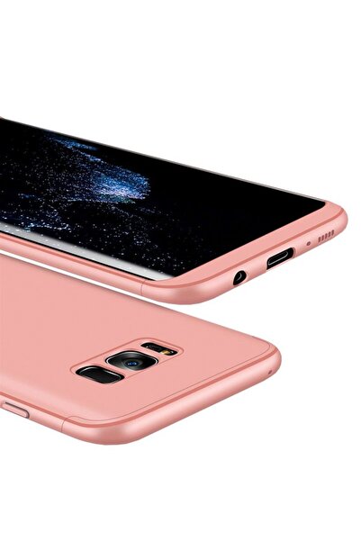 OEM GKK 360 Πλήρης Προστασία Σώματος Samsung Galaxy S8 Ροζ Χρυσό