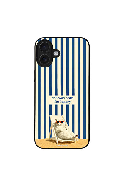 OEM Θήκη Sonique Stripe Stories Series για Apple iPhone 16 Plus Born for Luxury