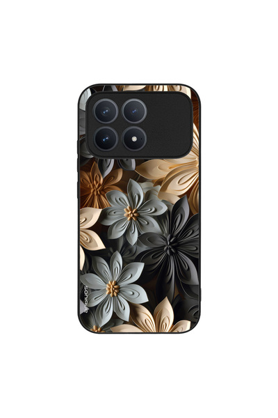 OEM Θήκη Sonique 3D Flower Series για Xiaomi Poco F8 Pro 5G Γκρι