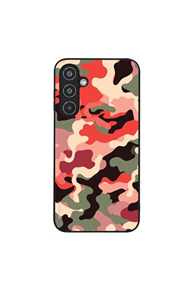 OEM Θήκη Sonique Σειρά Καμουφλάζ Στρατού για Samsung Galaxy M35 5G Κόκκινο