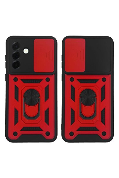OEM Θήκη Ring Armor CamPro Sonique για Samsung Galaxy A36 5G Κόκκινο