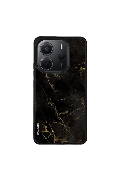 OEM Θήκη Sonique Marble Series για Xiaomi Redmi Note 14 4G (164.84mm) Μαύρο 01