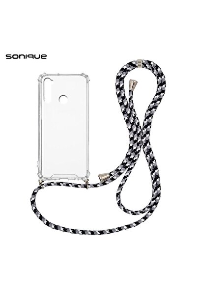 OEM Θήκη Σιλικόνης με Κορδόνι Sonique Armor Clear Xiaomi Redmi Note 8 / Redmi...