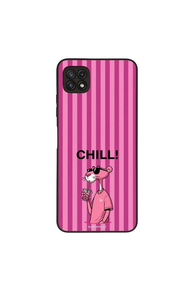 OEM Θήκη Σειράς Sonique Stripe Stories για Samsung Galaxy A22 5G Chill Panther